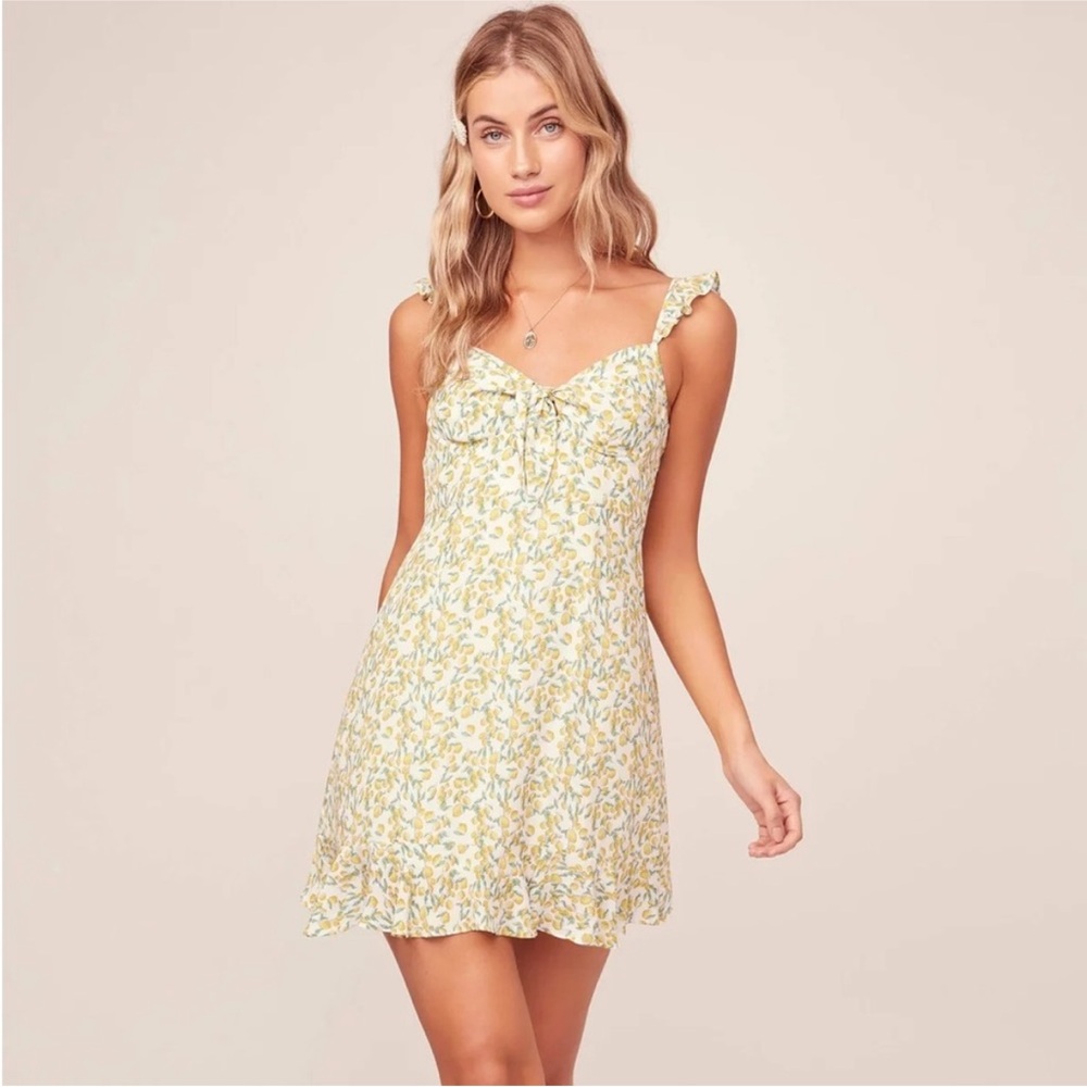 ASTR the label “Marla” Lemon Dress 🍋👗